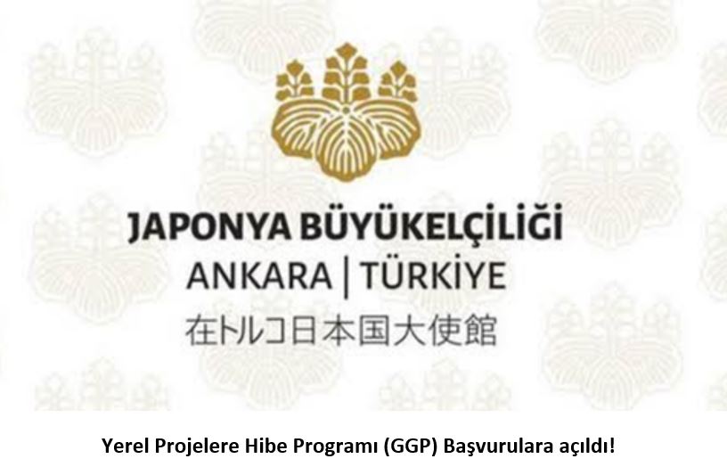 Japonya Büyükelçiliği Yerel Projelere Hibe Programı 2025 yılı proje başvuru dönemi başlamıştır. Başvurular 27 Aralık 2024 (Cuma) saat 17.30’ a kadar kabul edilecektir.  