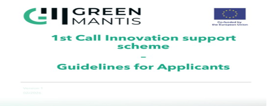 Avrupa’da Yeşil İmalatın Geleceği: GreenMantis 1. İnovasyon Çağrısı Açık!